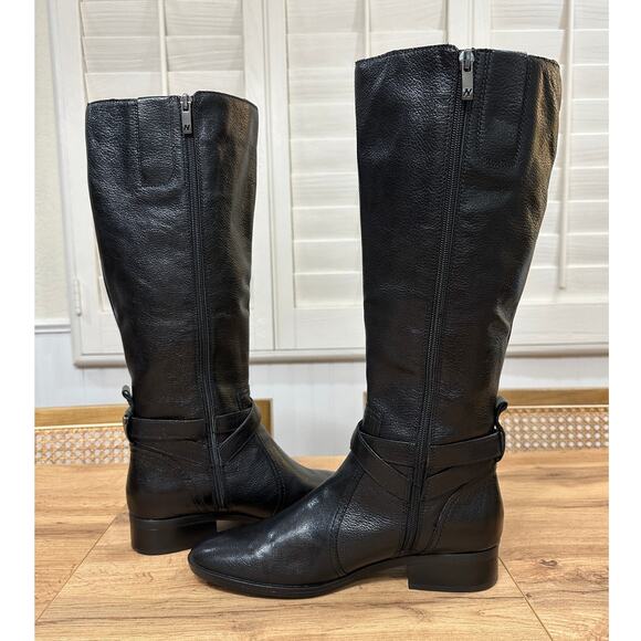 Naturalizer Women's Rena 2 Knee High Black Boots Leather Upper Size 9.5 NWOB - Picture 7 of 13